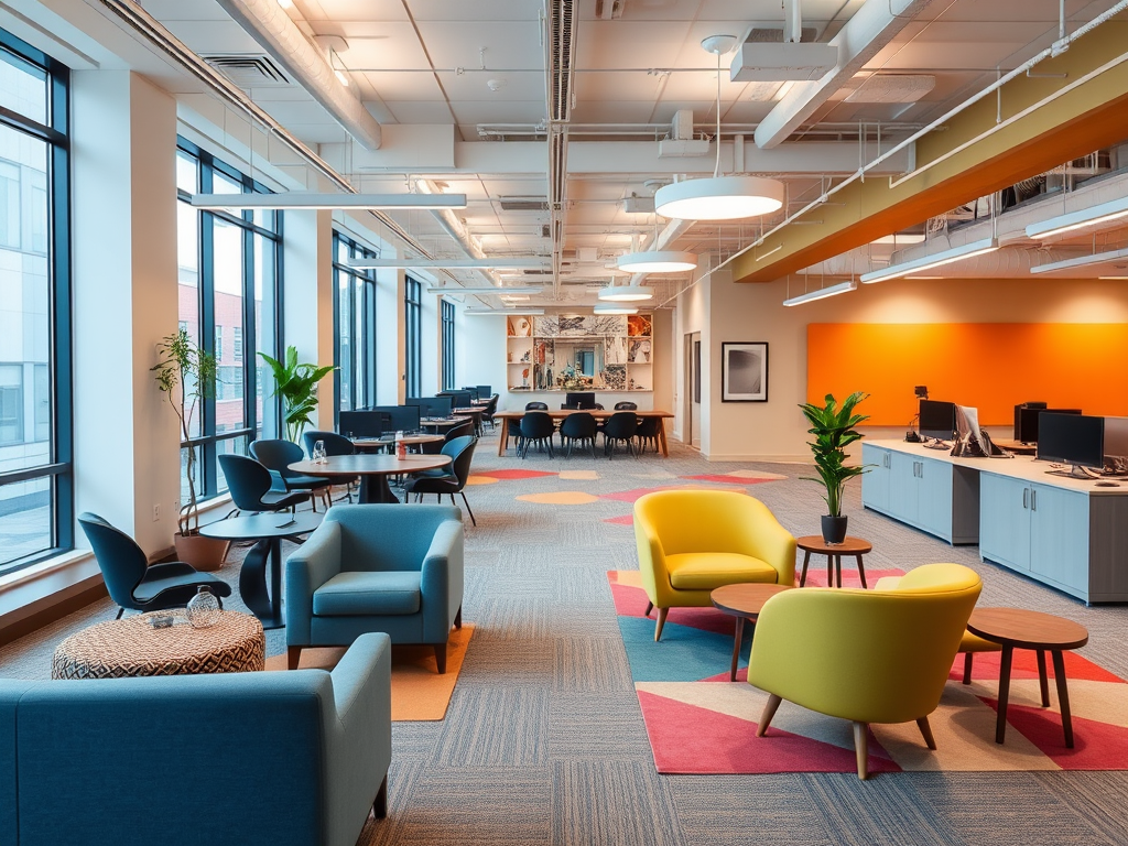 Hybrid-Ready Collaboration Zone with Activity-Based Working Design and Technology Integration ABJ Office Renovation
