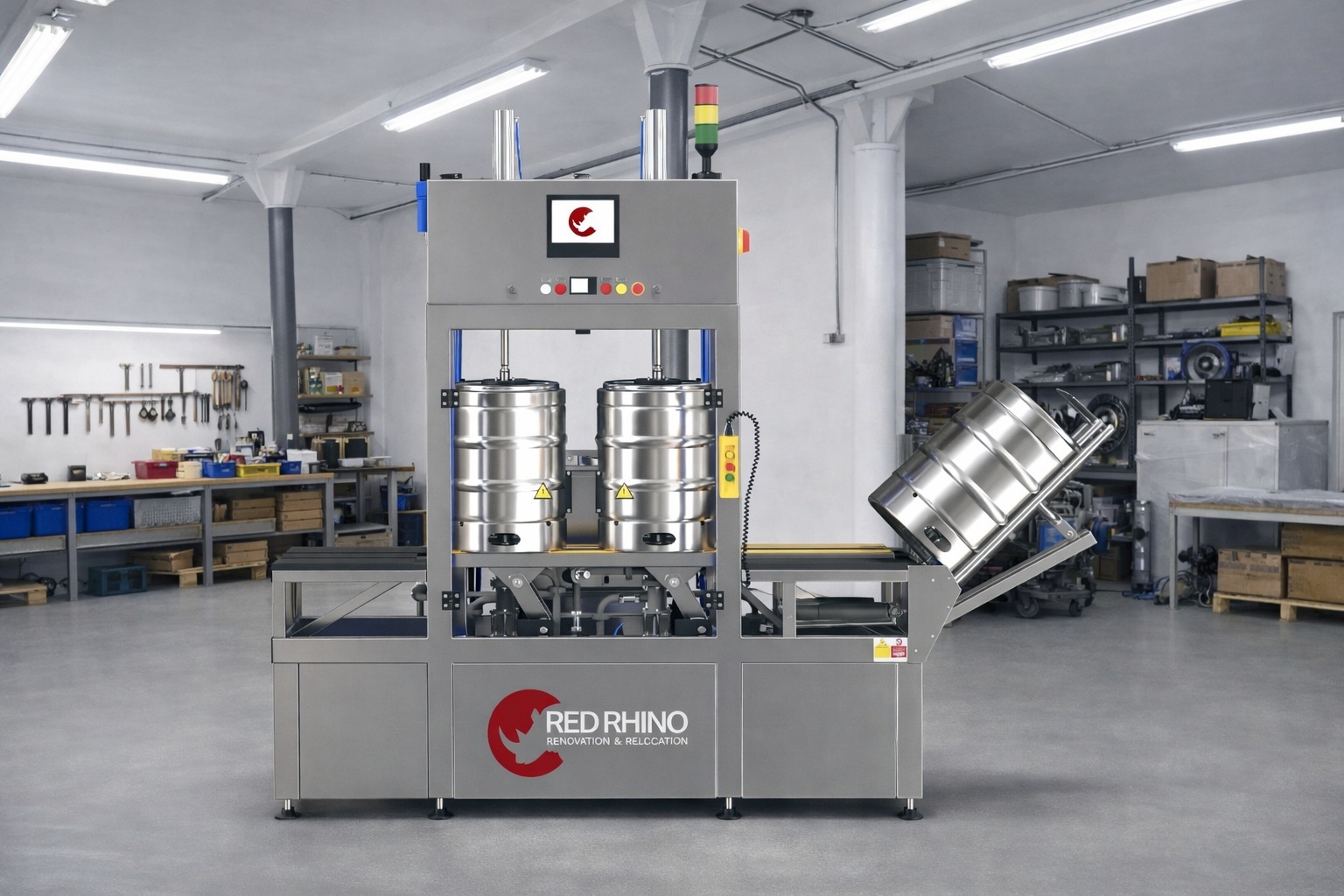 Washing and Filling Machines for KEGs