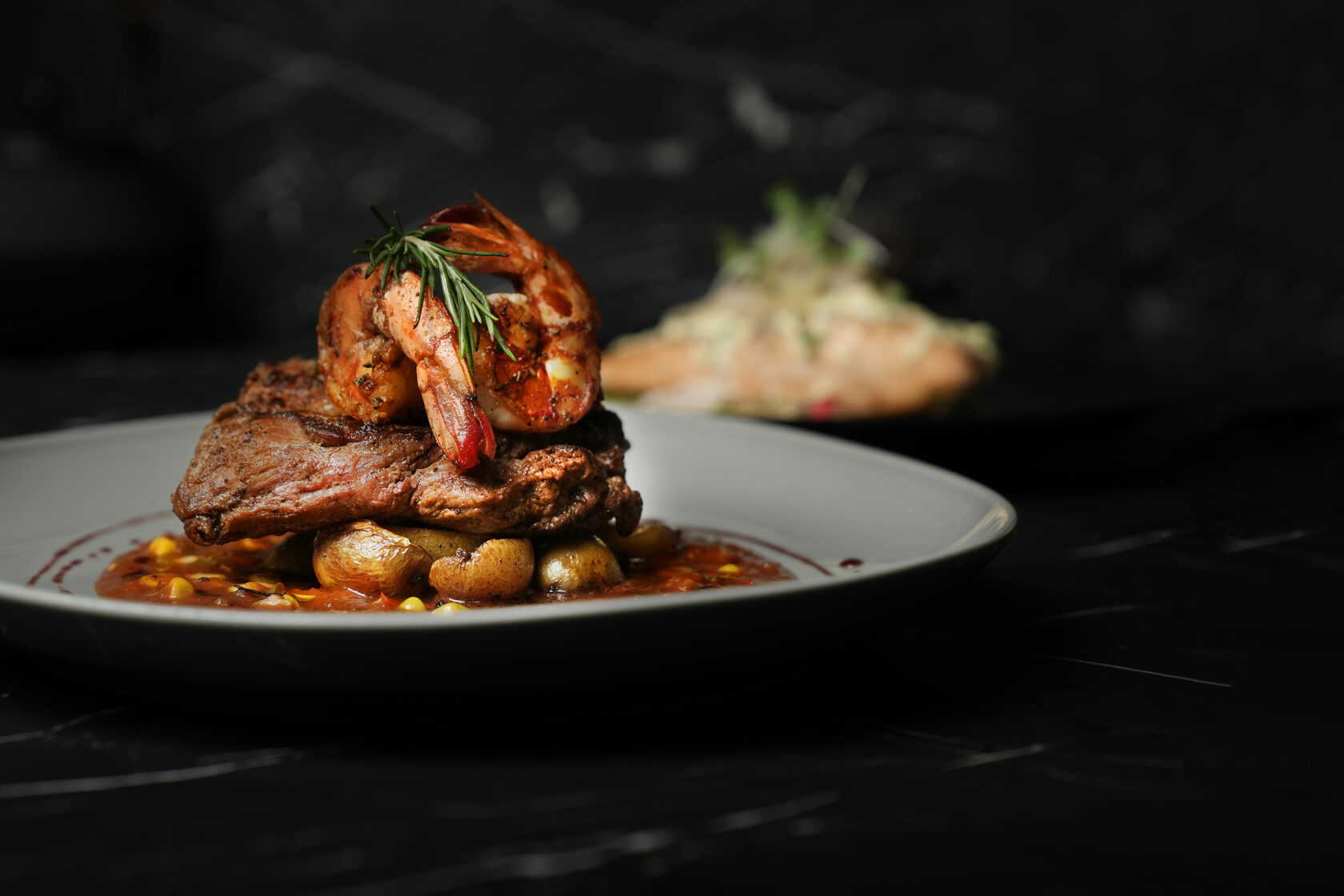 Bold Flavors Food Plating