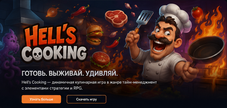 Hell's Cooking — готовь, выживай, удивляй