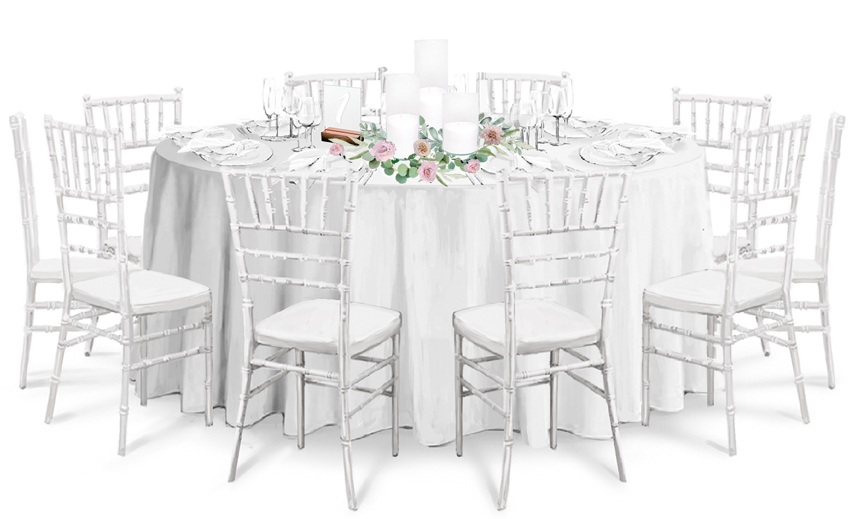 Свадебная сервировка