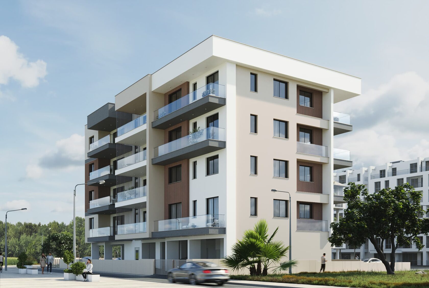 elewacja luksusowego apartamentu
