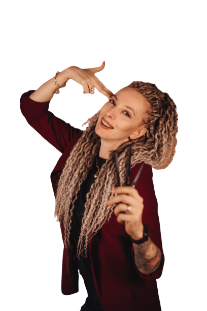 Елена Карпова, брейды, косы