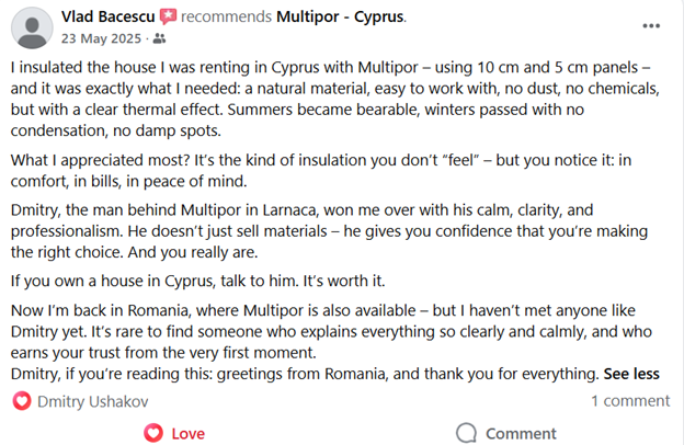 Client review 1