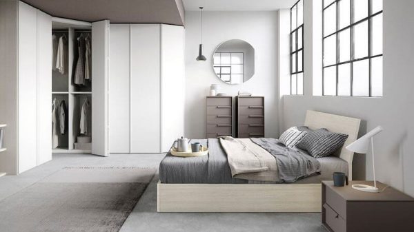 Гардеробные шкафы угловые