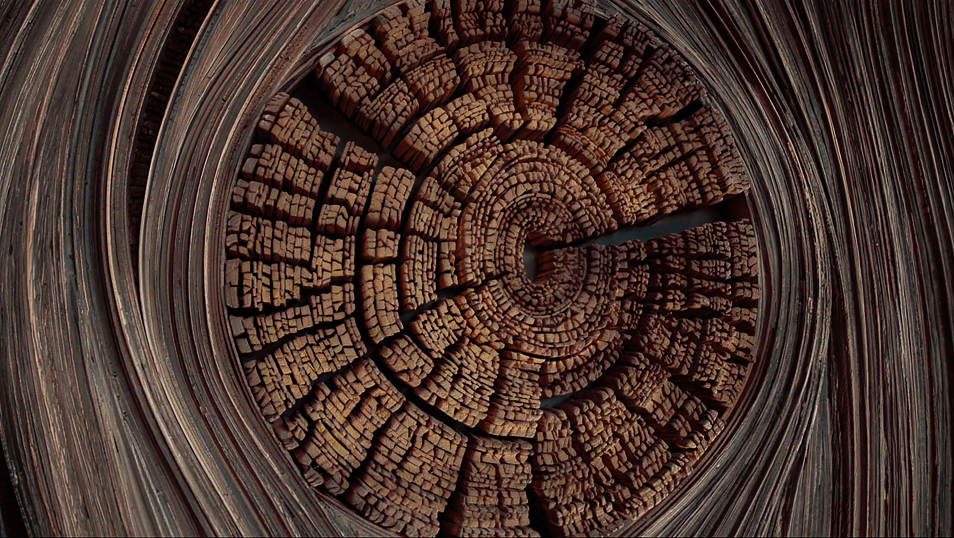 Wood wall decor project by Tor Design - In the Stream of the Tree