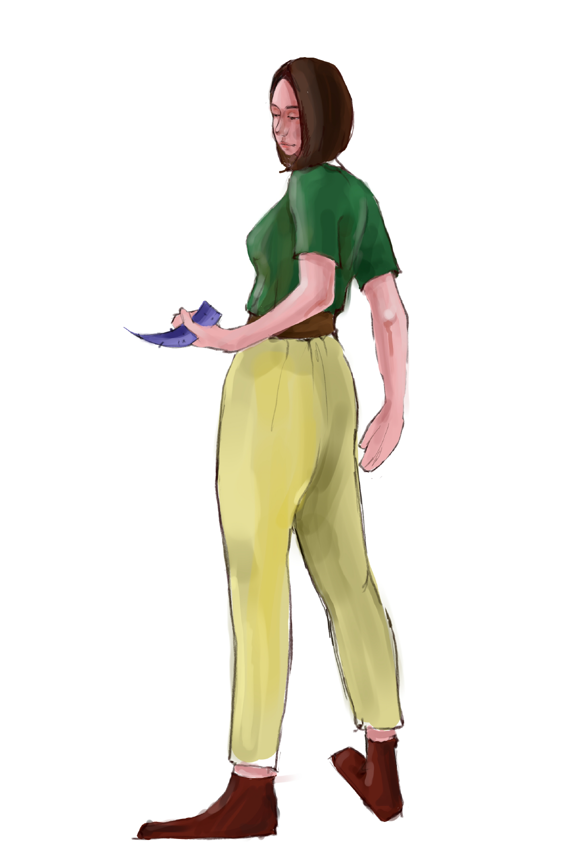 Yugen Monster character illustration biologist