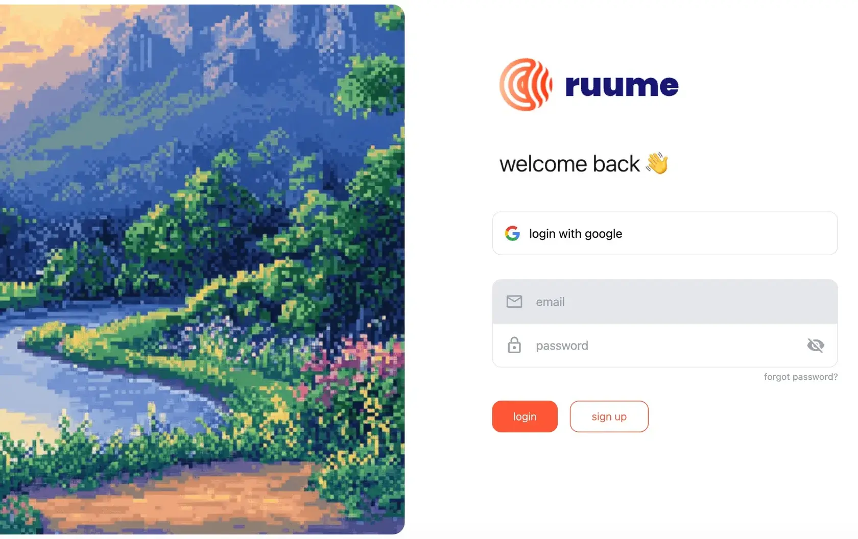 the background and embed link features in a ruume
