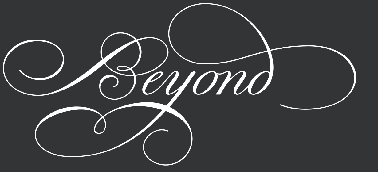 Free demo version of Beyond Perfection font with limited characters for testing in wedding and branding projects.