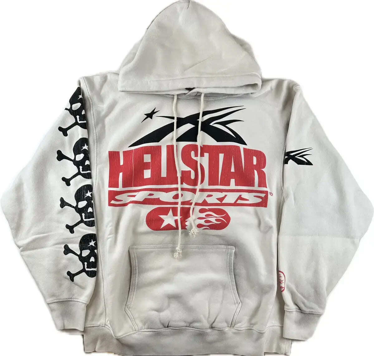 Худі Hellstar Біле Купити