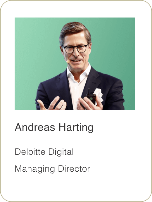 Andreas Harting Deloitte Digital Managing Director