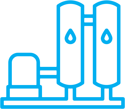 Удаление 99,8% примесей, включая соли жесткости и тяжелых металлов, нитраты, пестициды и даже частицы вирусов