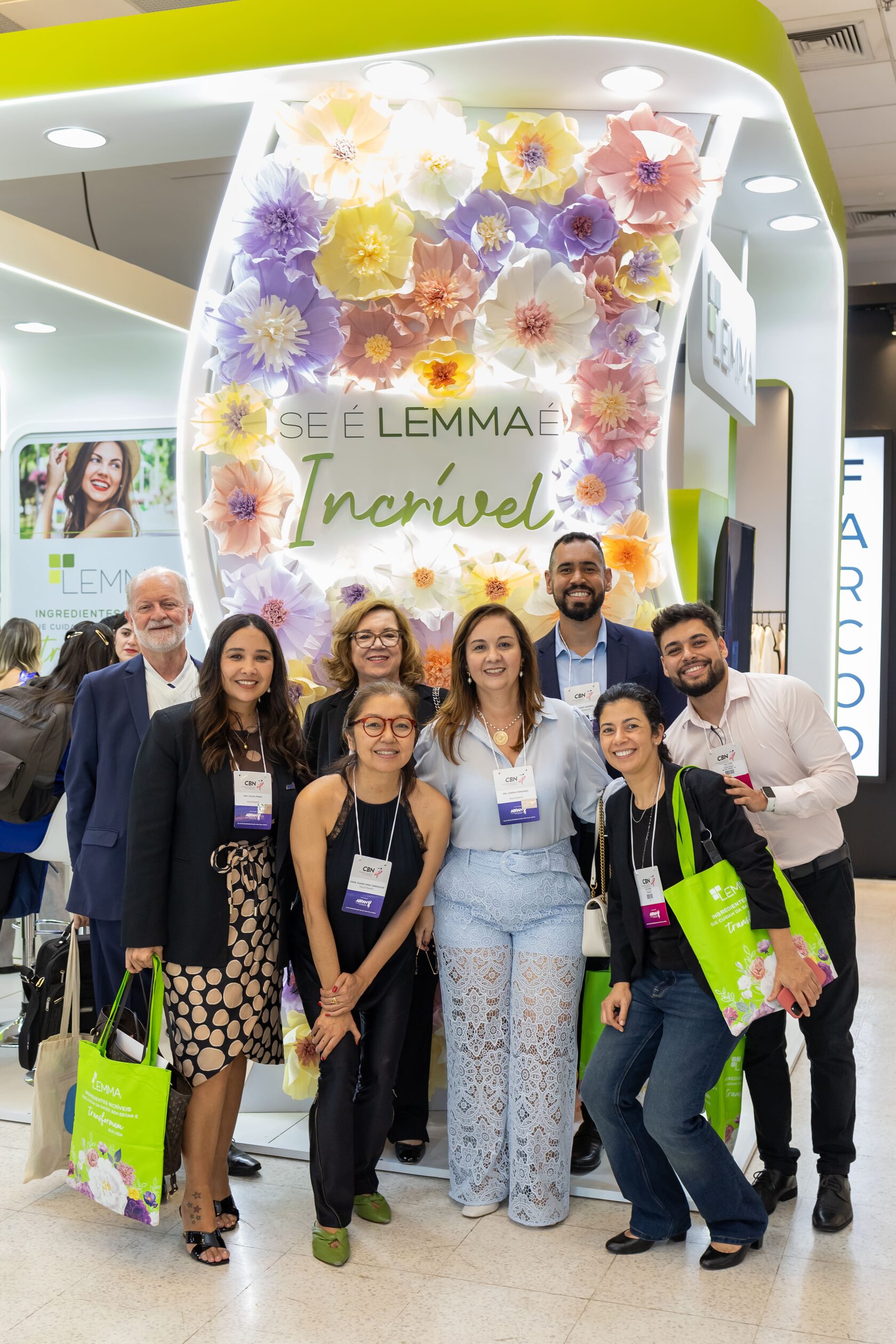 Imagem da LEMMA no evento do Congresso Brasileiro de Nutrologia junto com a Associação Brasileira de Nutrologia 