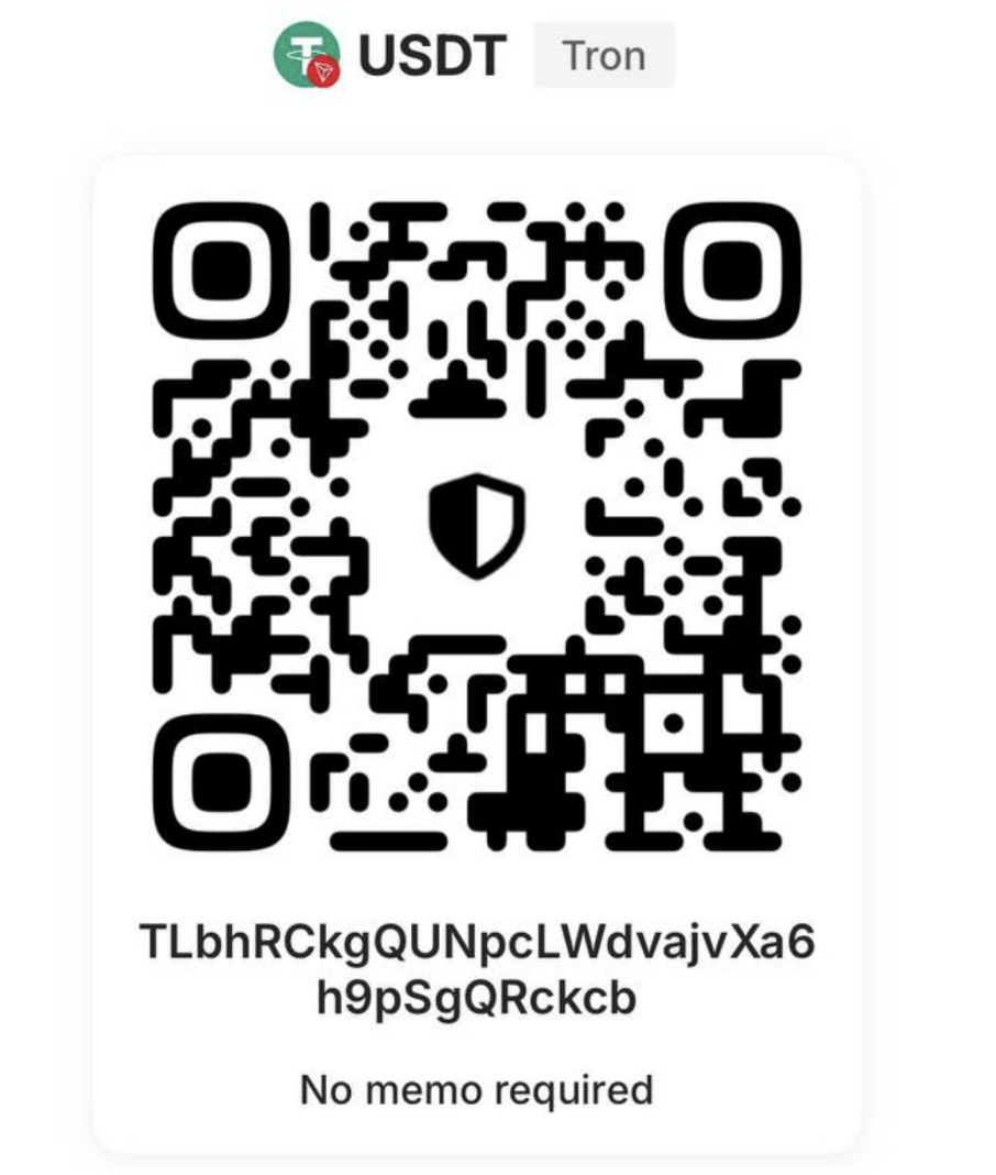 USDT TRC20 QR