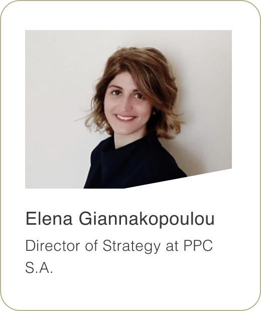 Elena Giannakopoulou Director of Strategy at PPC S.A.