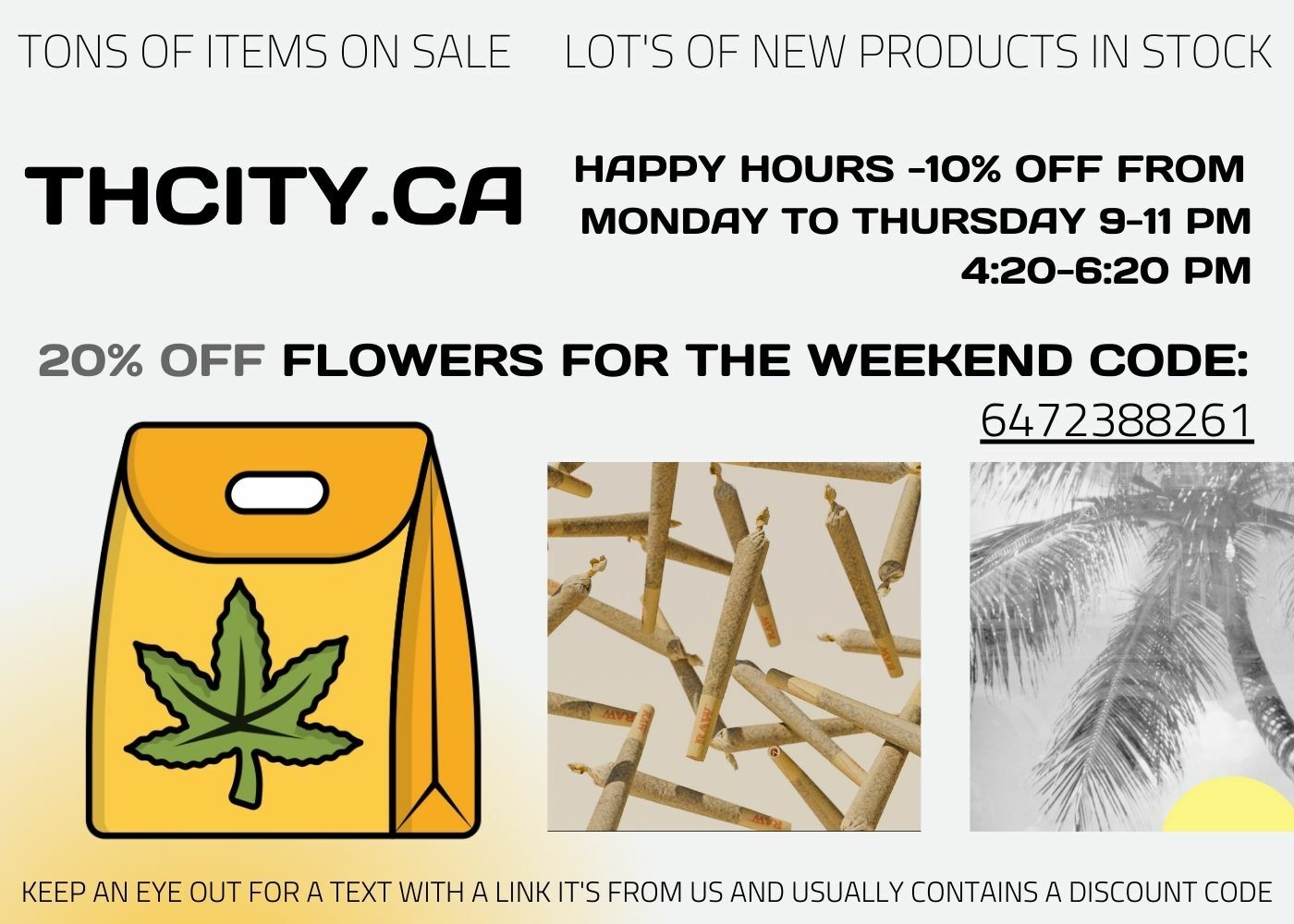 Bestsellers Cannabis Goods in Halton & Peel areas with 2