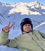 Антоха, участник горнолыжного кемпа в Гудаури