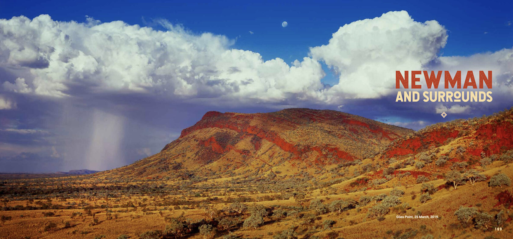 Interior spread — Australia's Pilbara, Hugh Brown