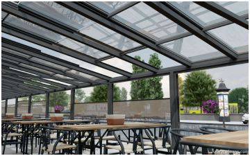 Скляний дах ціна