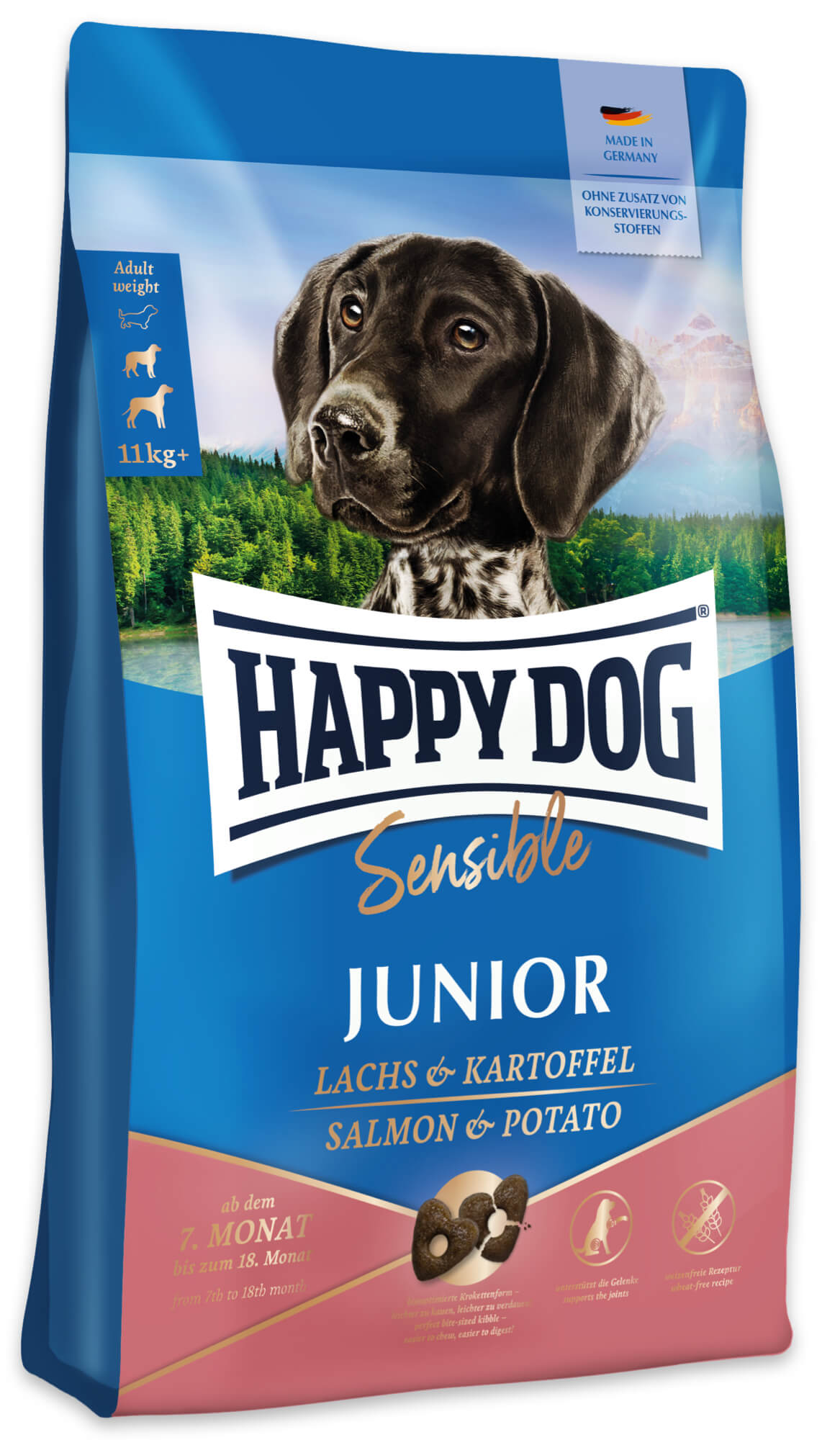 Happy Dog Sensible Junior Salmon&Potato