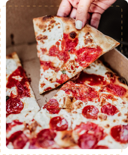 піца з салямі