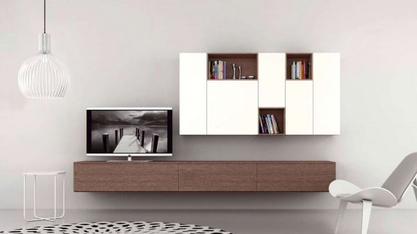 Подвесная тумба под телевизор