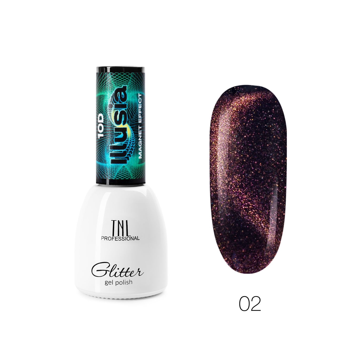 Մատնահարդարման գել լաք TNL Ilusion 10D