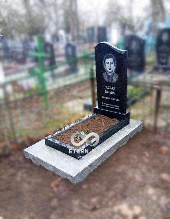 Памятник из натурального гранита от Etern.md — изготовление и установка надгробных памятников по самым низким ценам в Молдове.