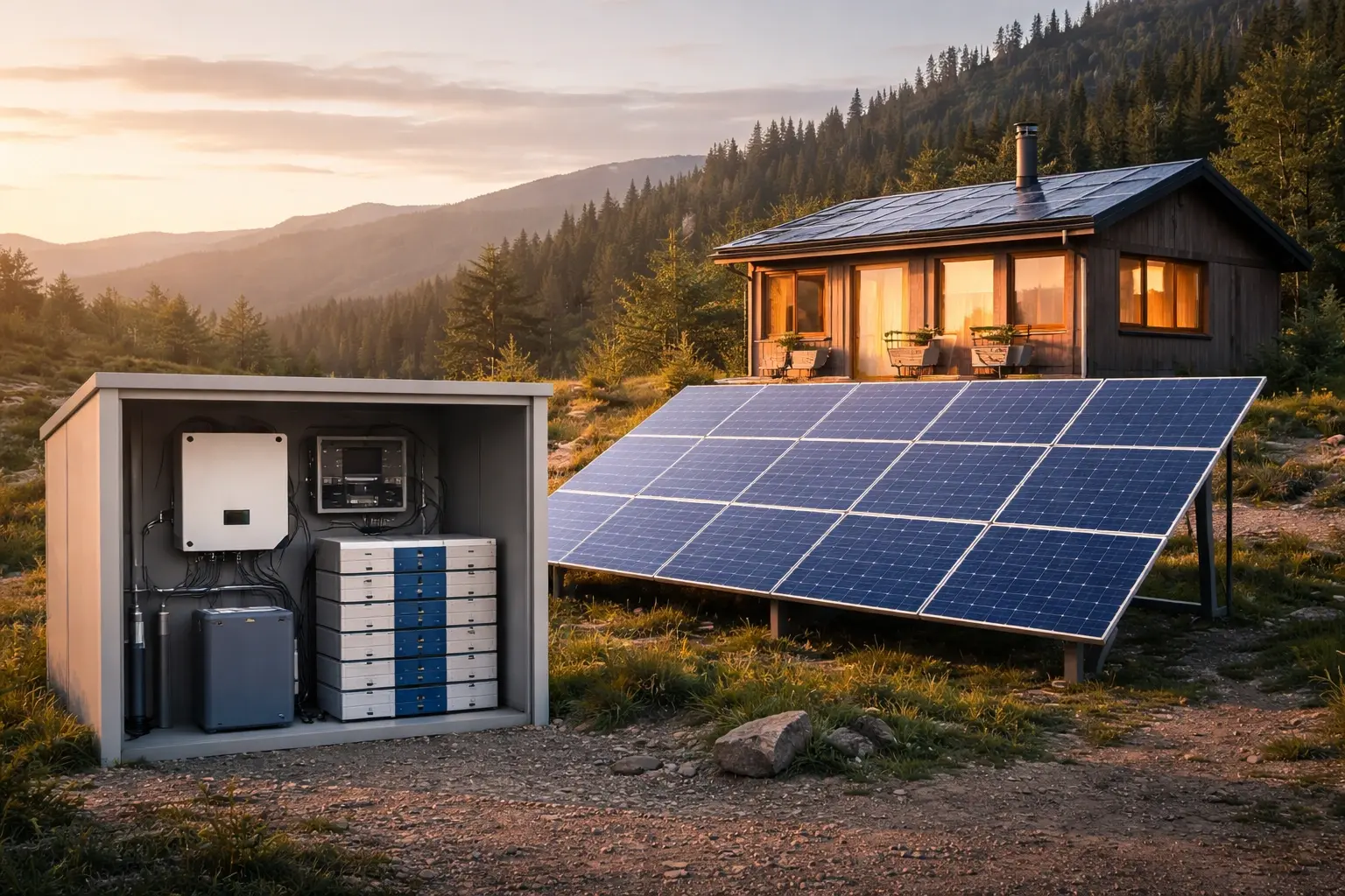 Когда выбирать off-grid систему