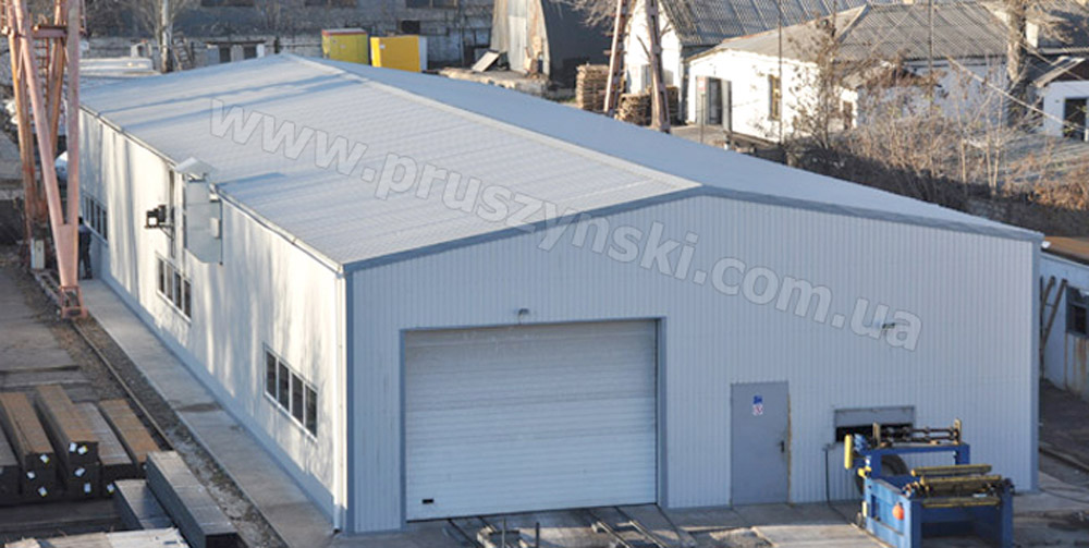 Промисловий швидкомонтований ангар. БМЗ