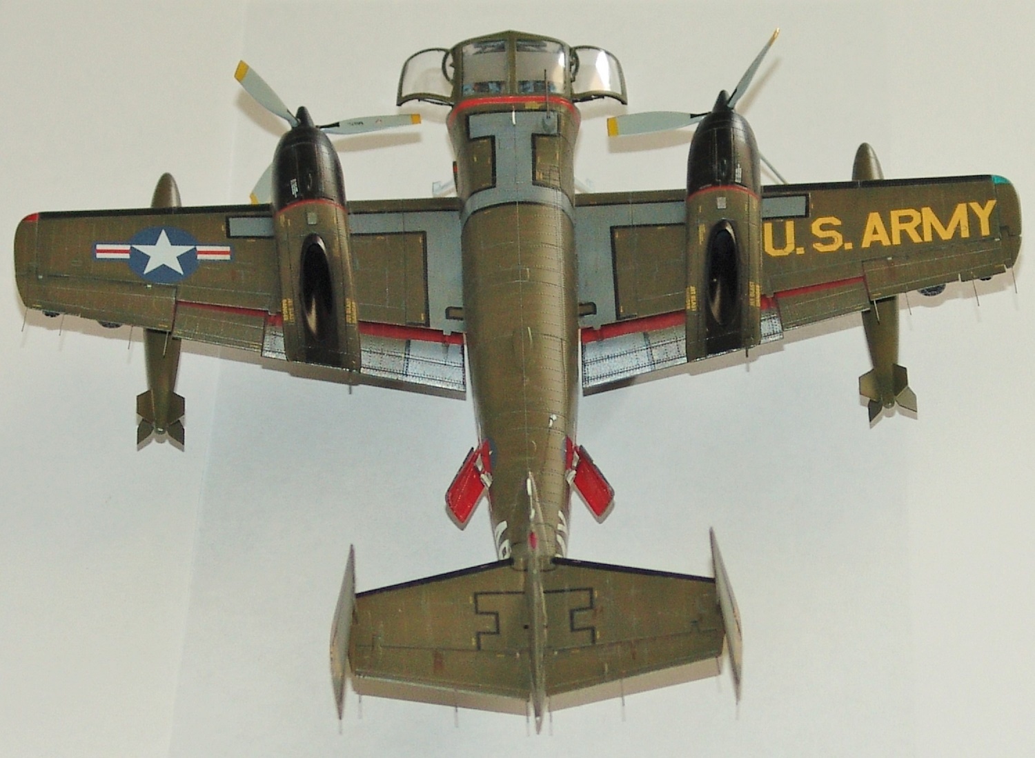 プラモデル　1/72 OV-1A/JOV-1A モホーク [CPU72016] Amazon.co.jp: Clear Props, 1/72 US Army OV-1A/JOV-1A, Mohawk