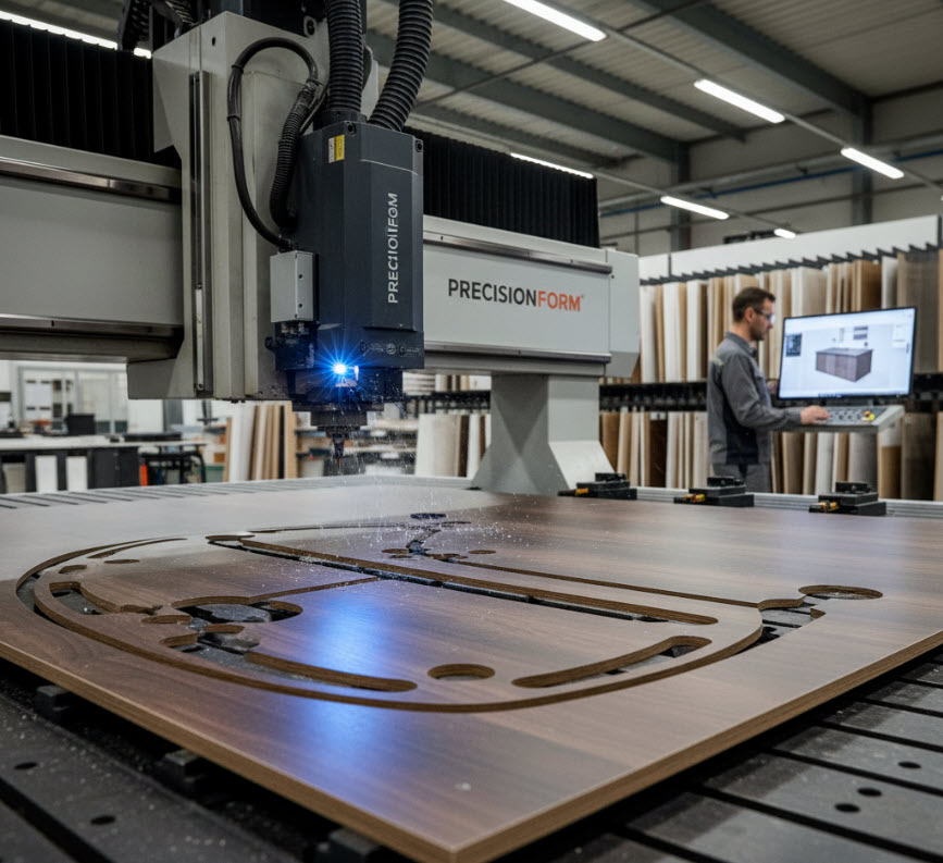 Bespoke MDF panel processing