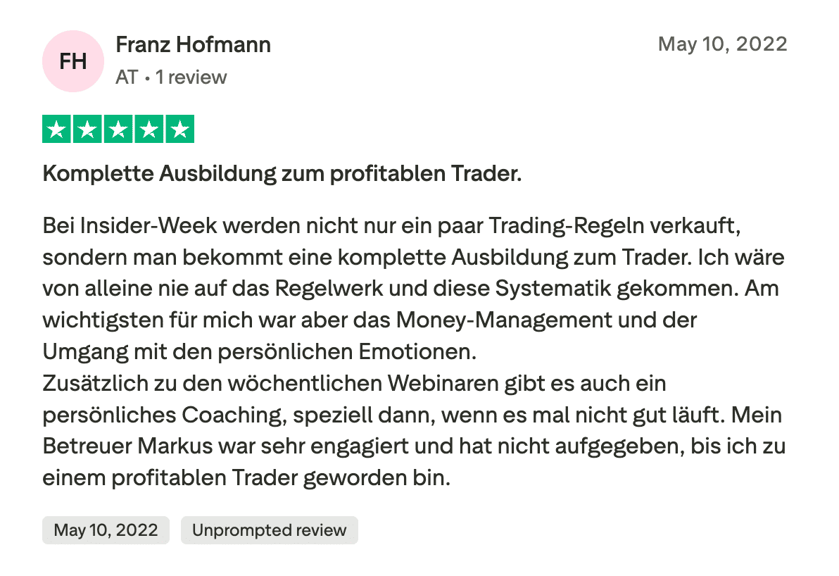Teilnehmer-Bewertung