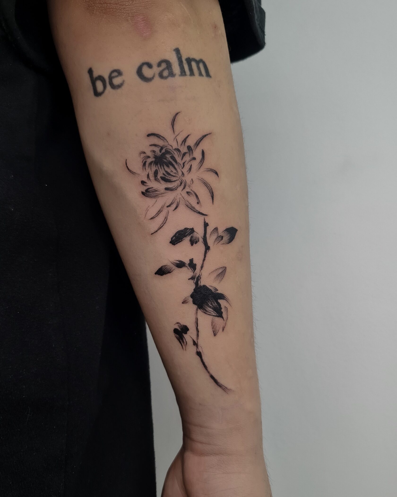 Работа ученика KAN TATTOO