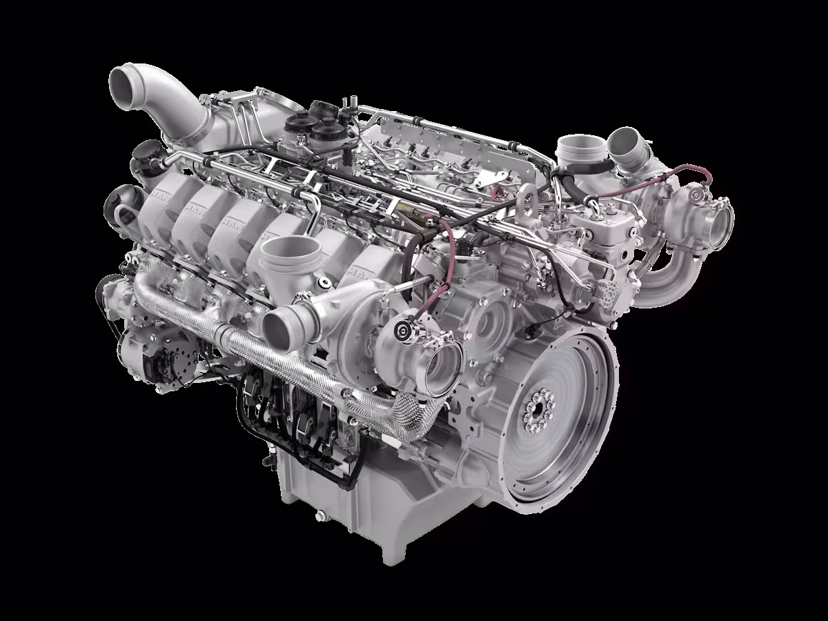 MAN D2862 V12 marine diesel engine — MAN D2862 spare parts sourced by IWH from Turkey