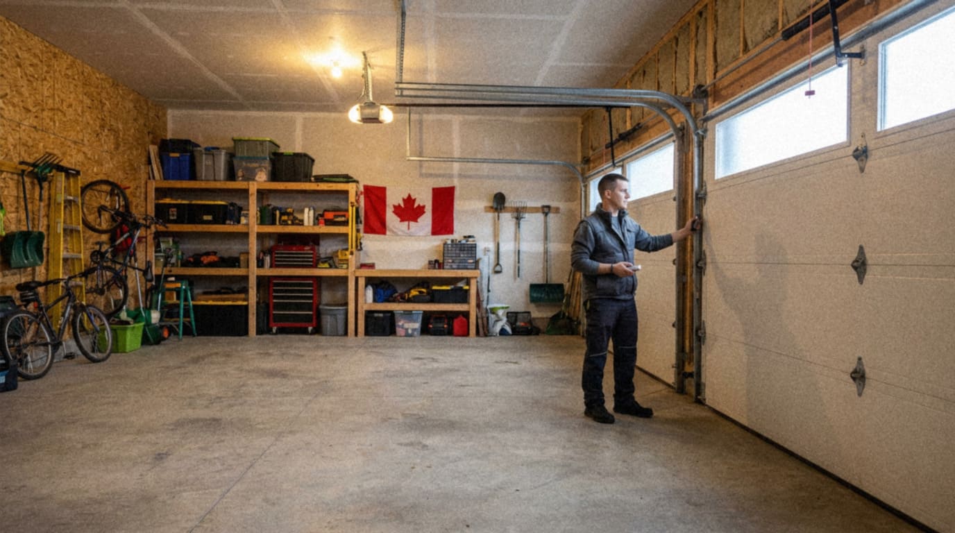 garage door spring repair Calgary