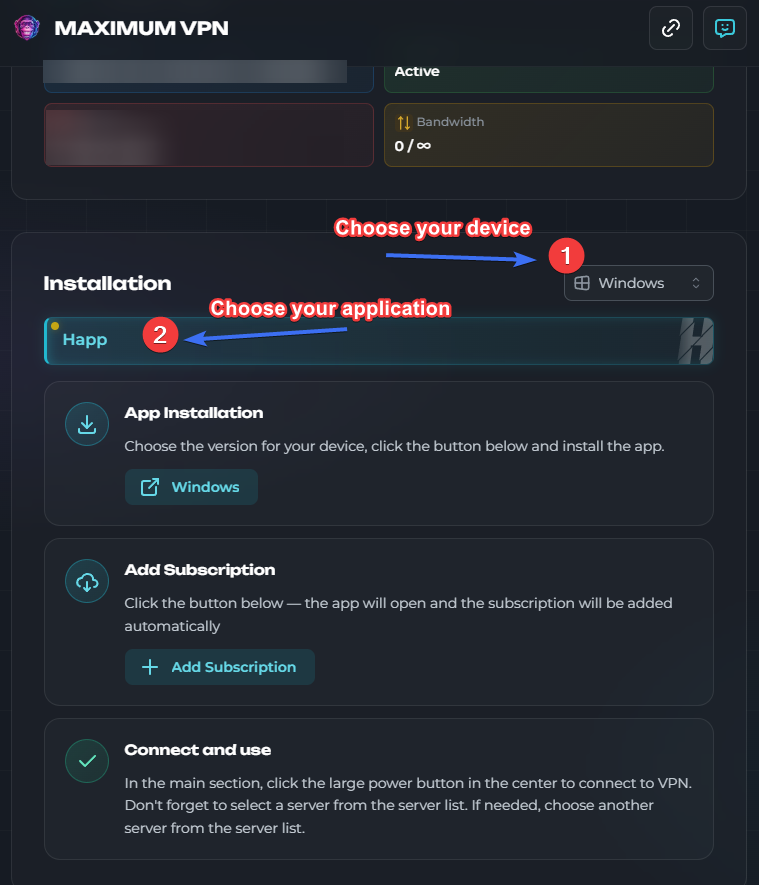 VPN Setup Guide & Installation | MAXIMUM VPN