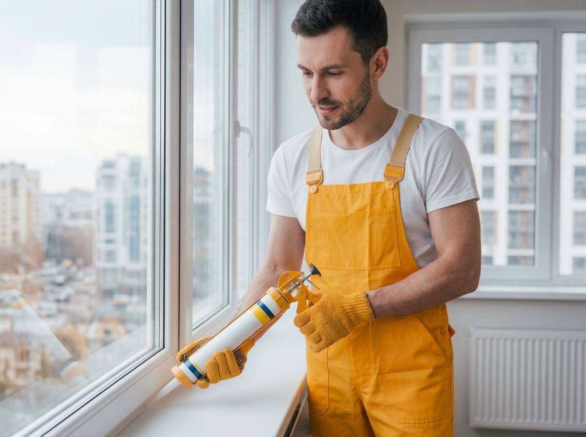 Нанесення герметика в шов