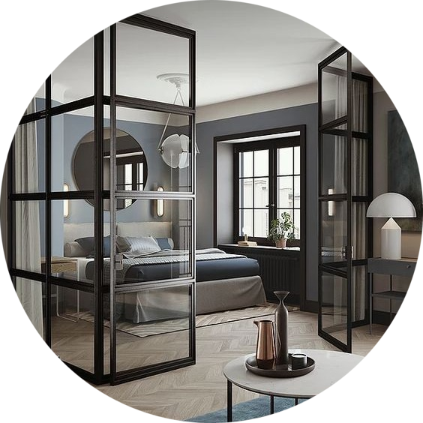 Перегородки та двері Лофт - Львів