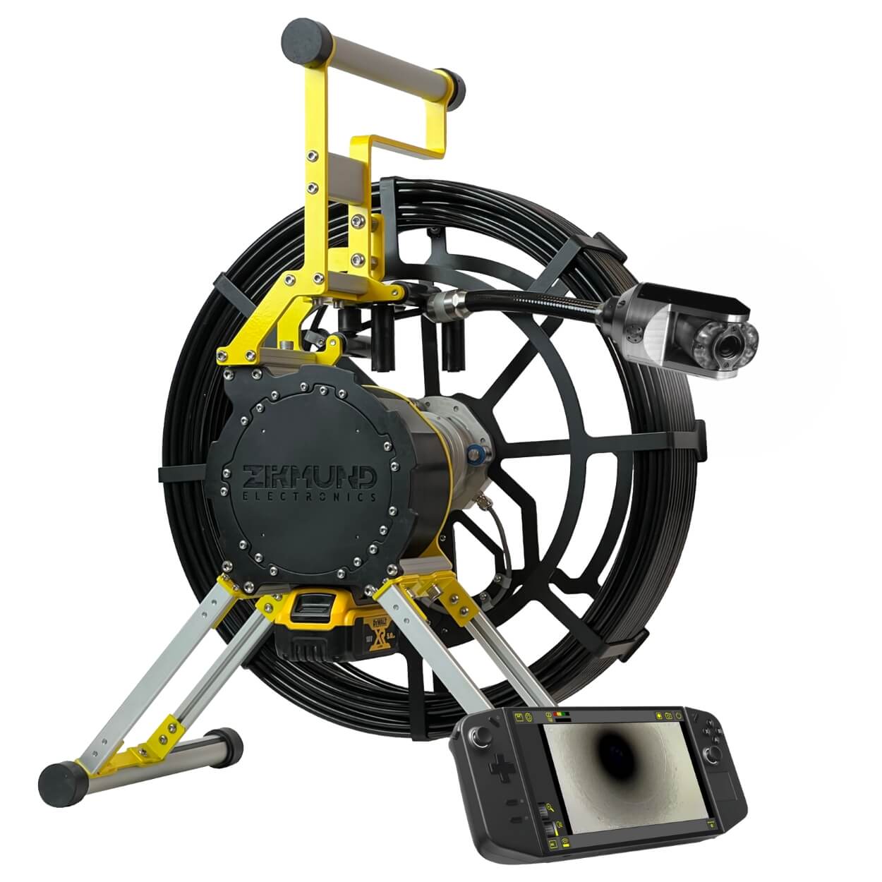 Pan and Tilt Sewer Inspection Camera TechWorm
