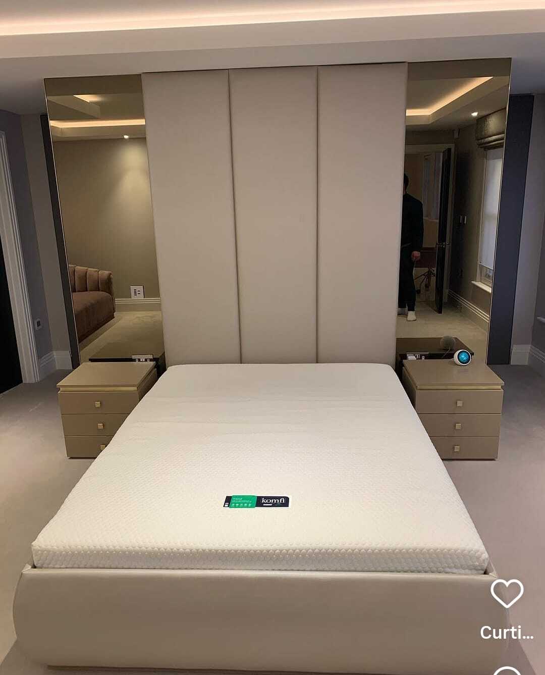 Bespoke upholstered bedroom piece by ABJ