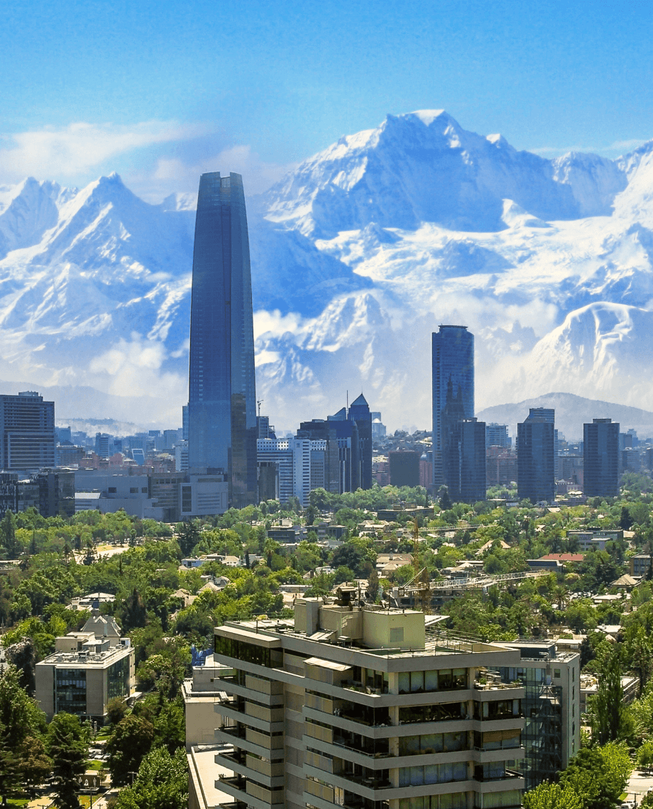 горы в Сантьяго