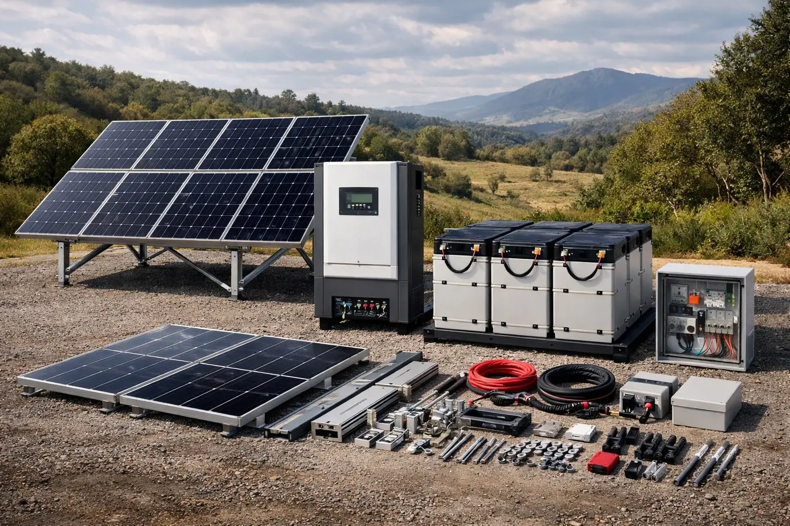 Что входит в off-grid систему