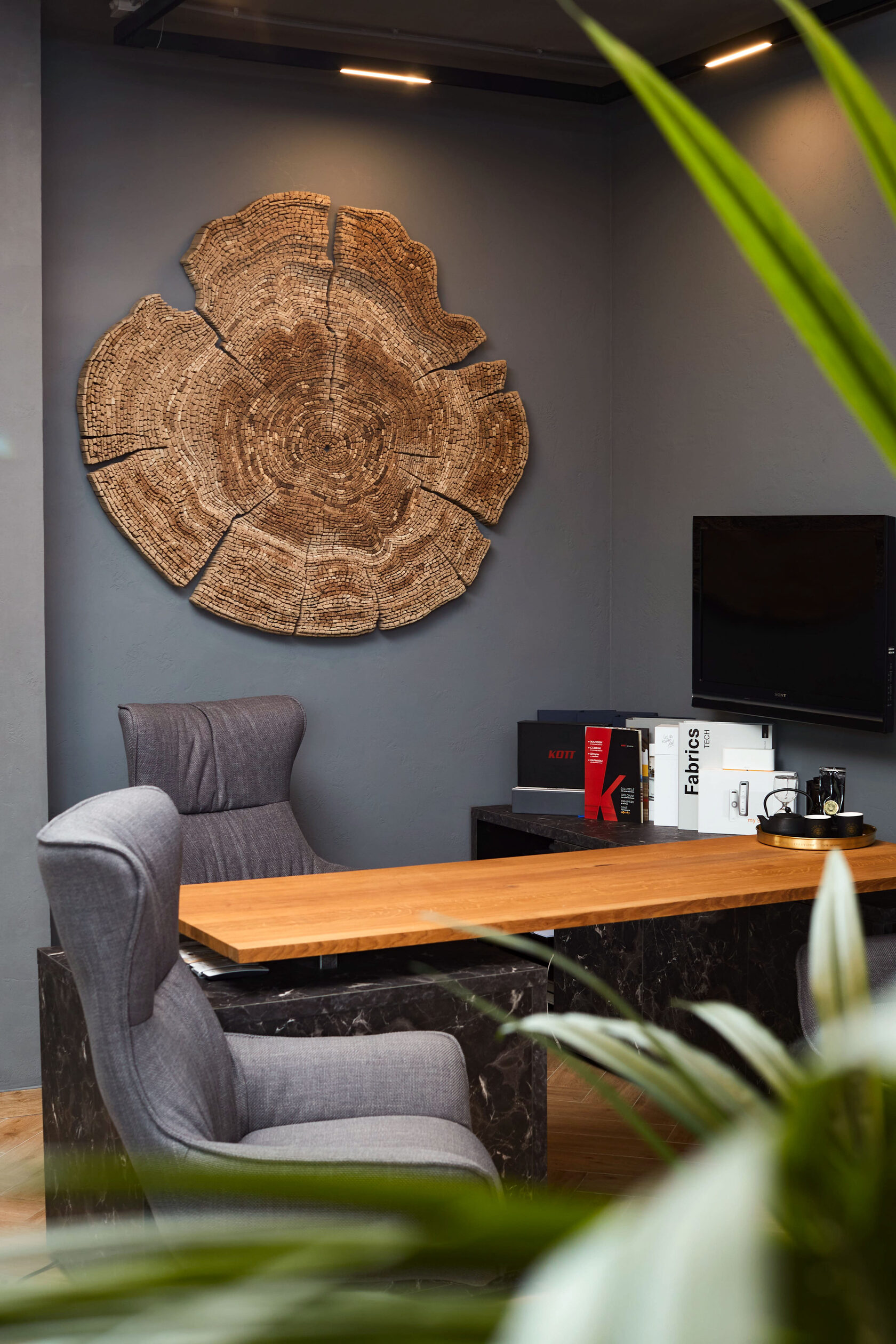 Wooden Artwork Dandelion by Tor Design