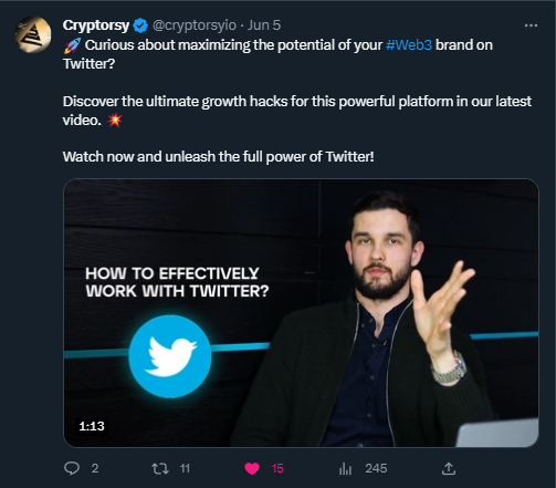 How to effectively work with twitter