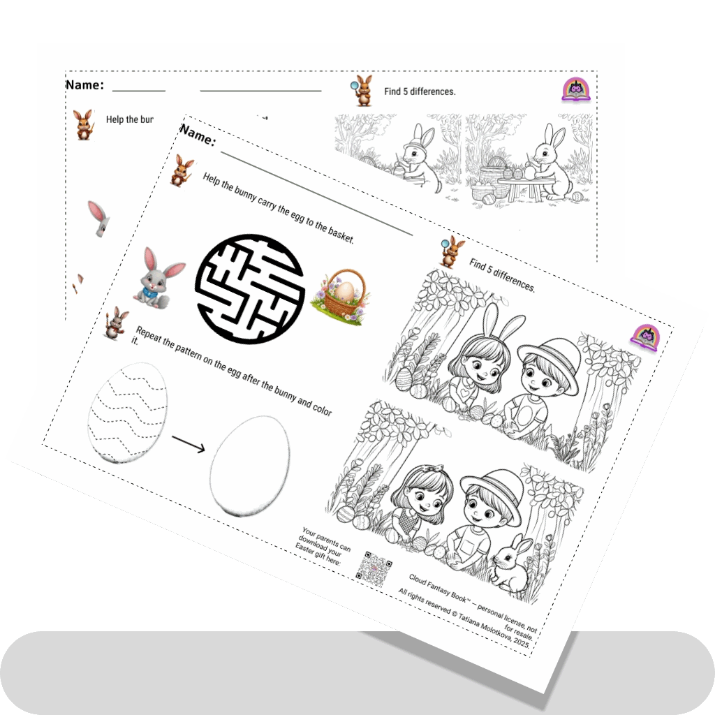 Task for primary classes and kindergarten.