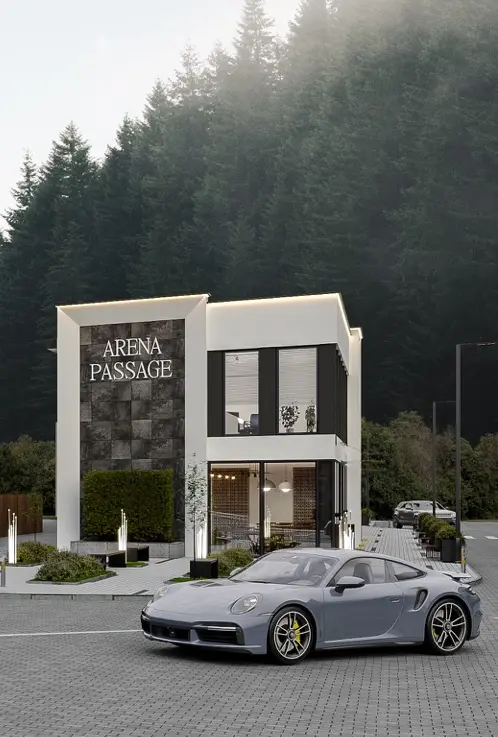 ARENA PASSAGE — коммерческое пространство