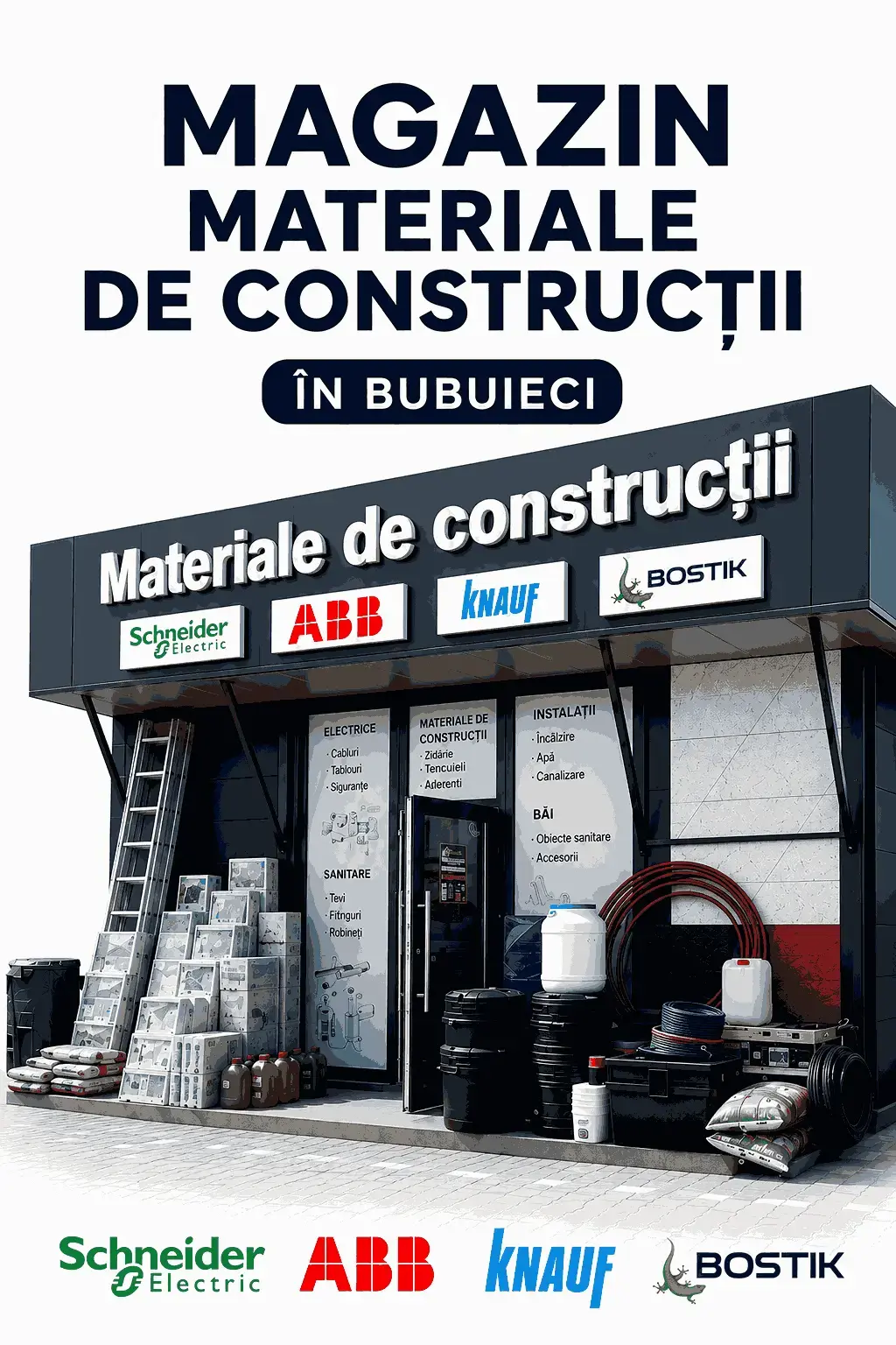 Materiale de construcții – furnizare Chișinău și Moldova