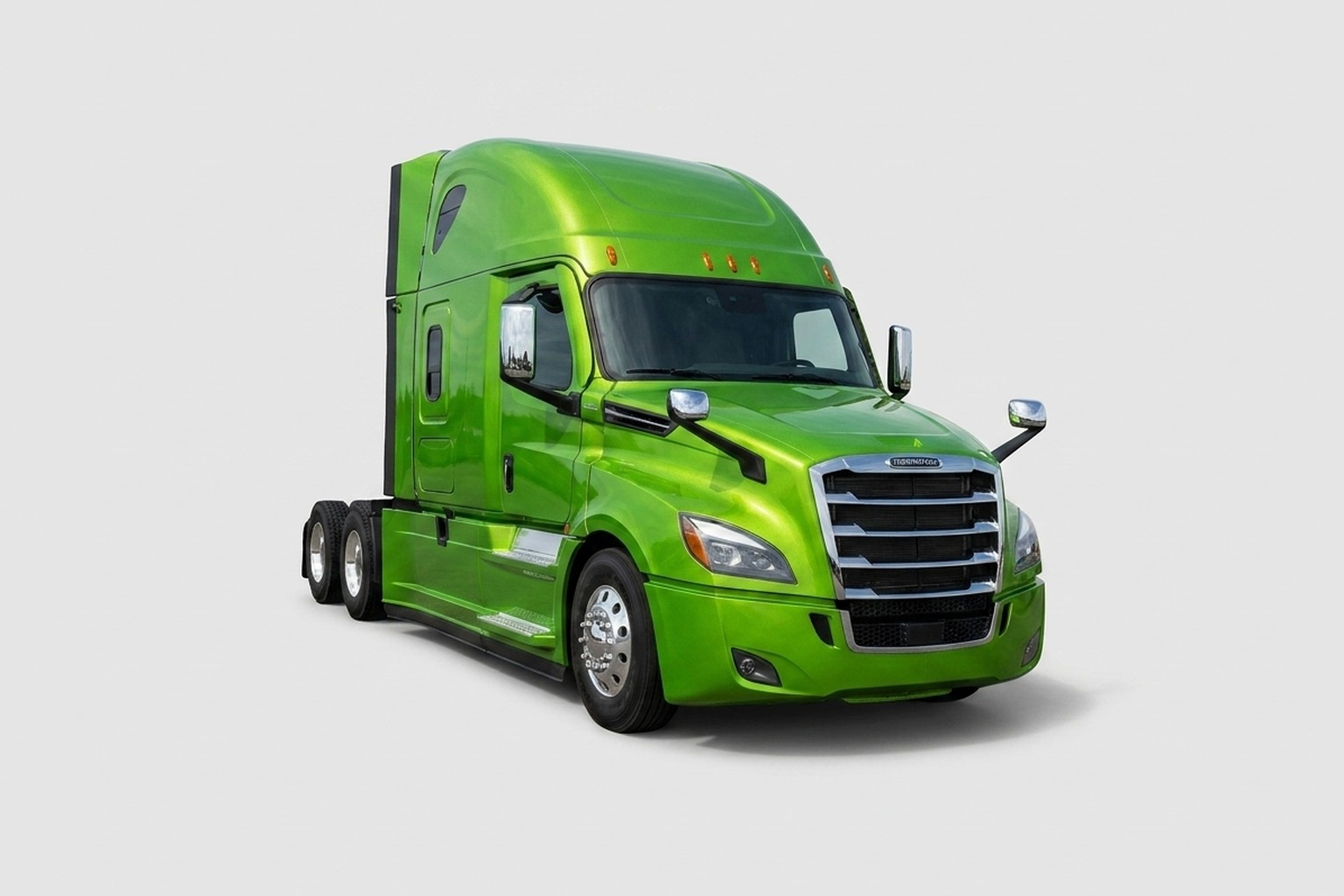 Зелёный 2024 Freightliner Cascadia 126