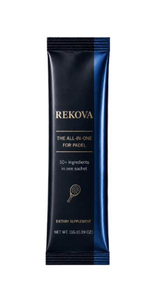 Rekova sachet — post-match padel recovery supplement